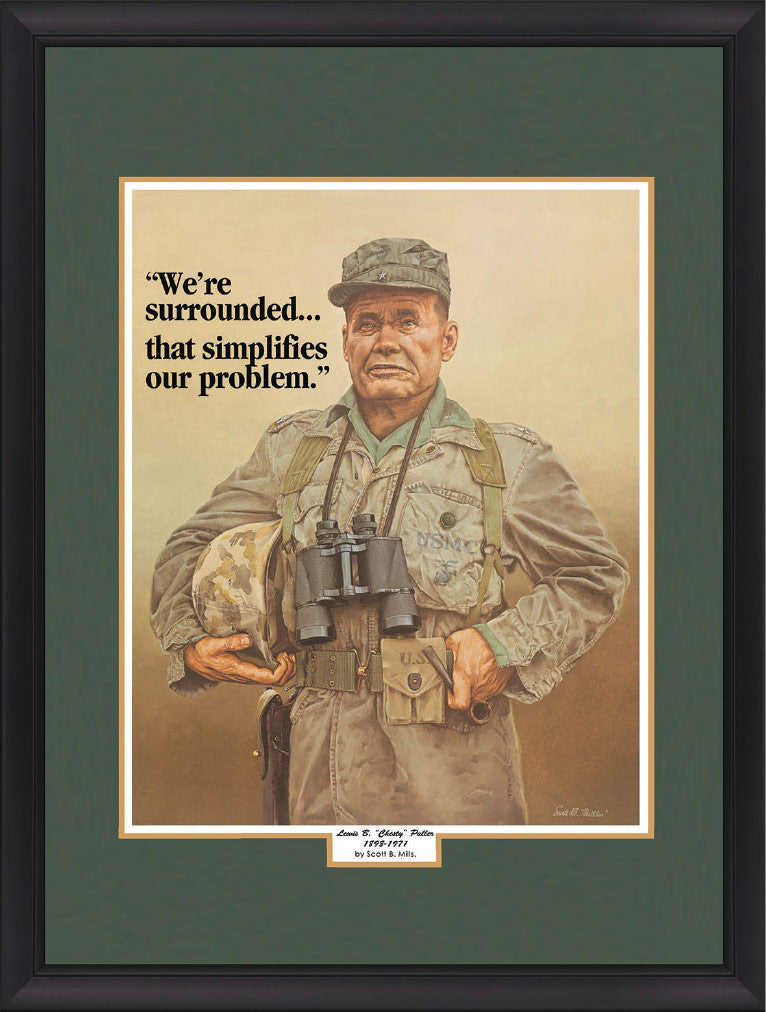 &quot;Chesty Puller&quot; Military History Art