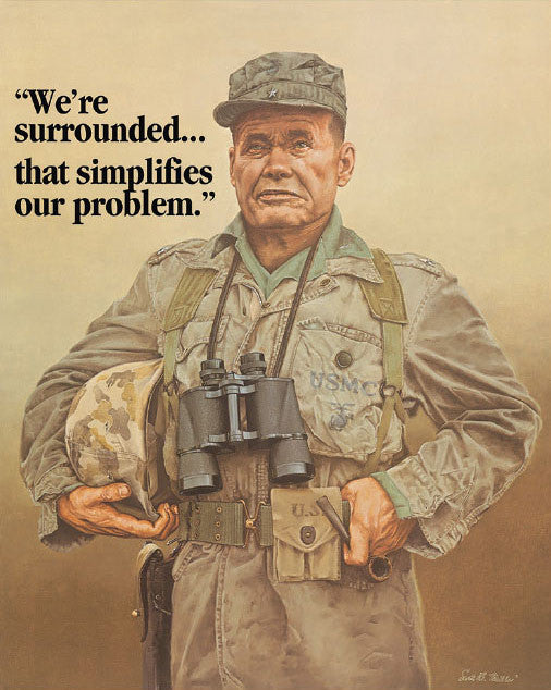 &quot;Chesty Puller&quot; Military History Art